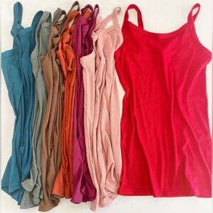 NWT Women's Multicolor Ribbed Tank Tops